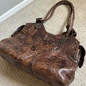 Frye leather purse
